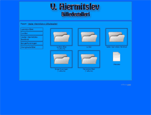 Tablet Screenshot of galleri.vhjermitslev.dk